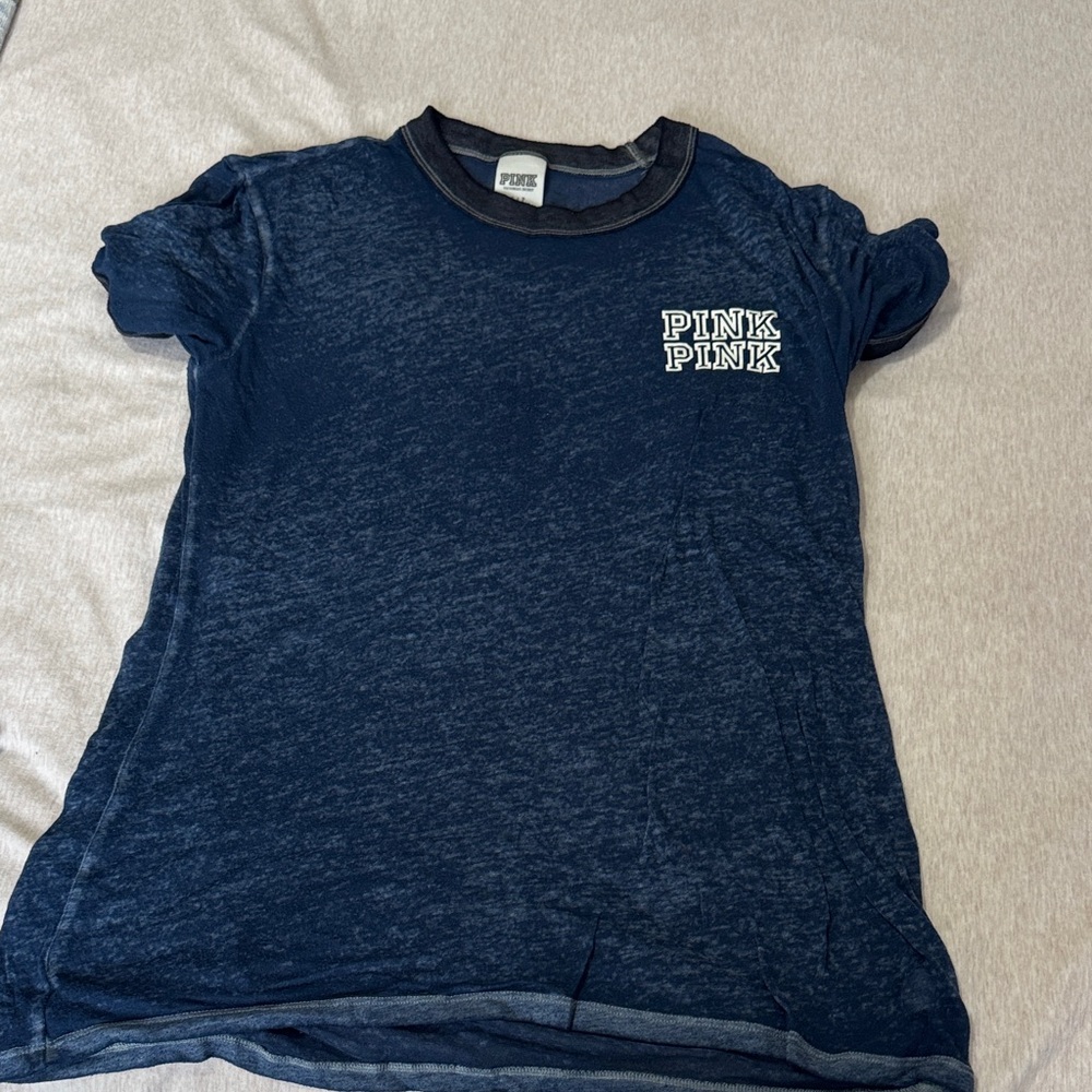 PINK Victoria's Secret  Dark Blue Tee